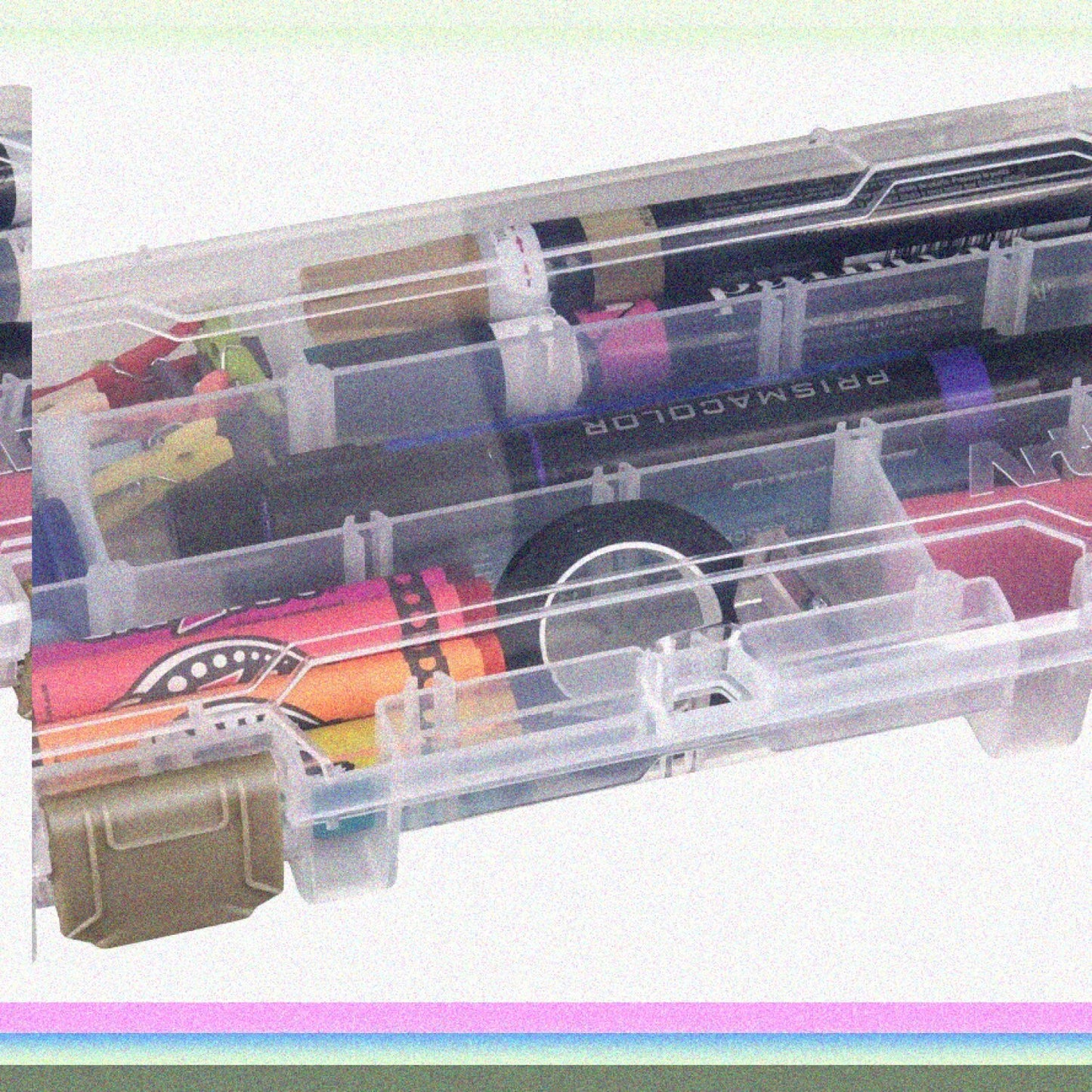 Small Art Supply Organizer with Removable Dividers
