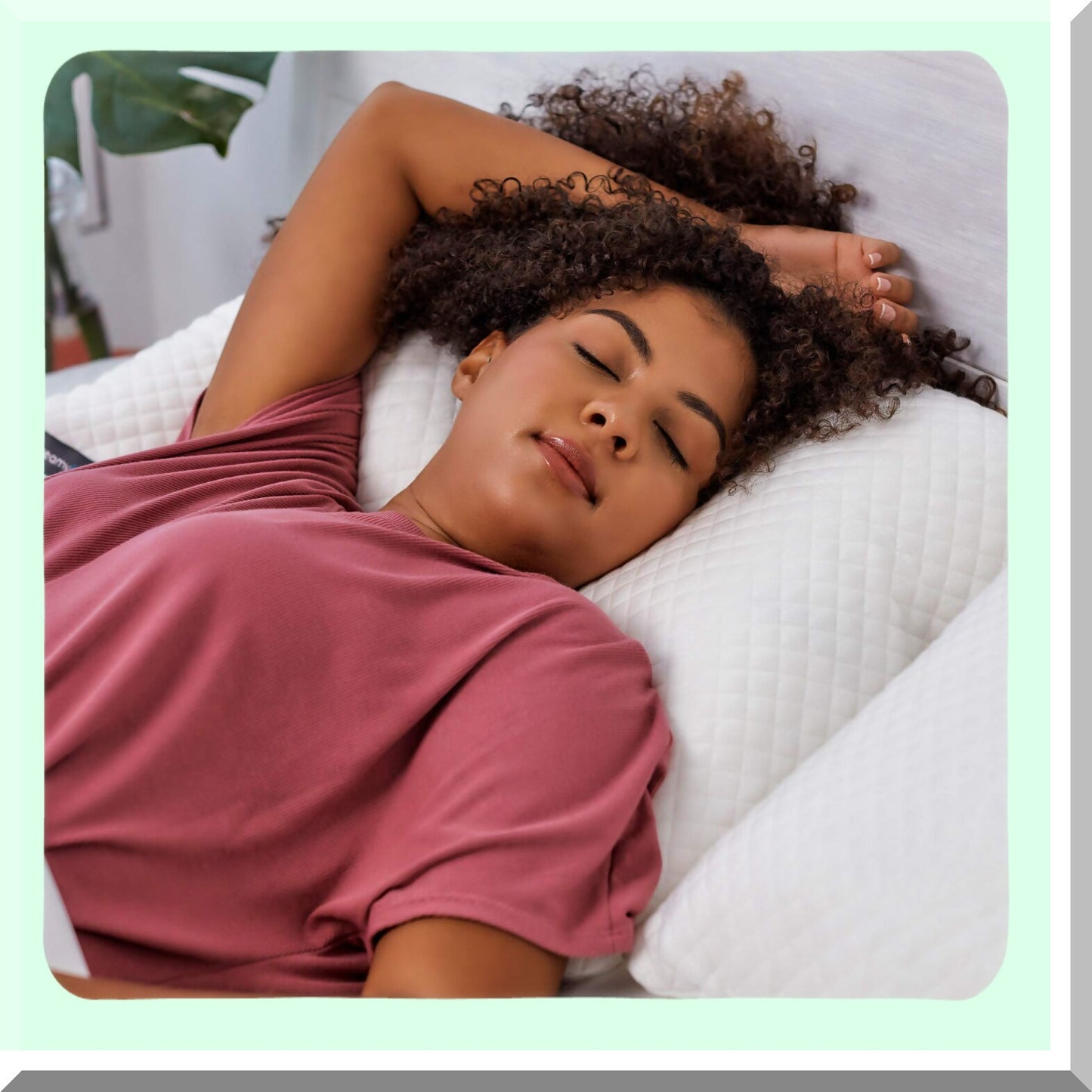 BambooDream Memory Foam Pillow - Adjustable Loft for Side, Back, Stomach Sleepers - Washable Cover - CertiPUR-US Certified - Premium Sleep Support