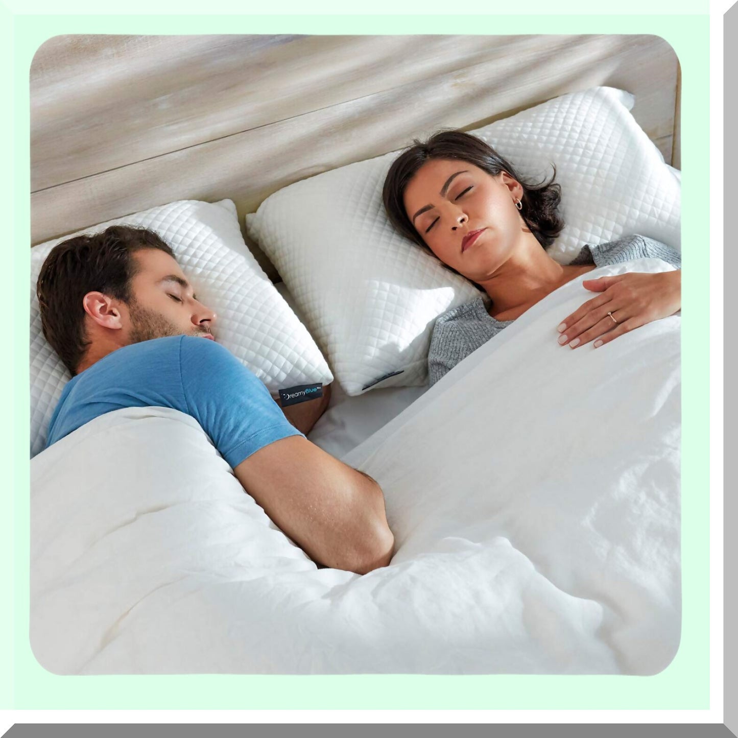 BambooDream Memory Foam Pillow - Adjustable Loft for Side, Back, Stomach Sleepers - Washable Cover - CertiPUR-US Certified - Premium Sleep Support