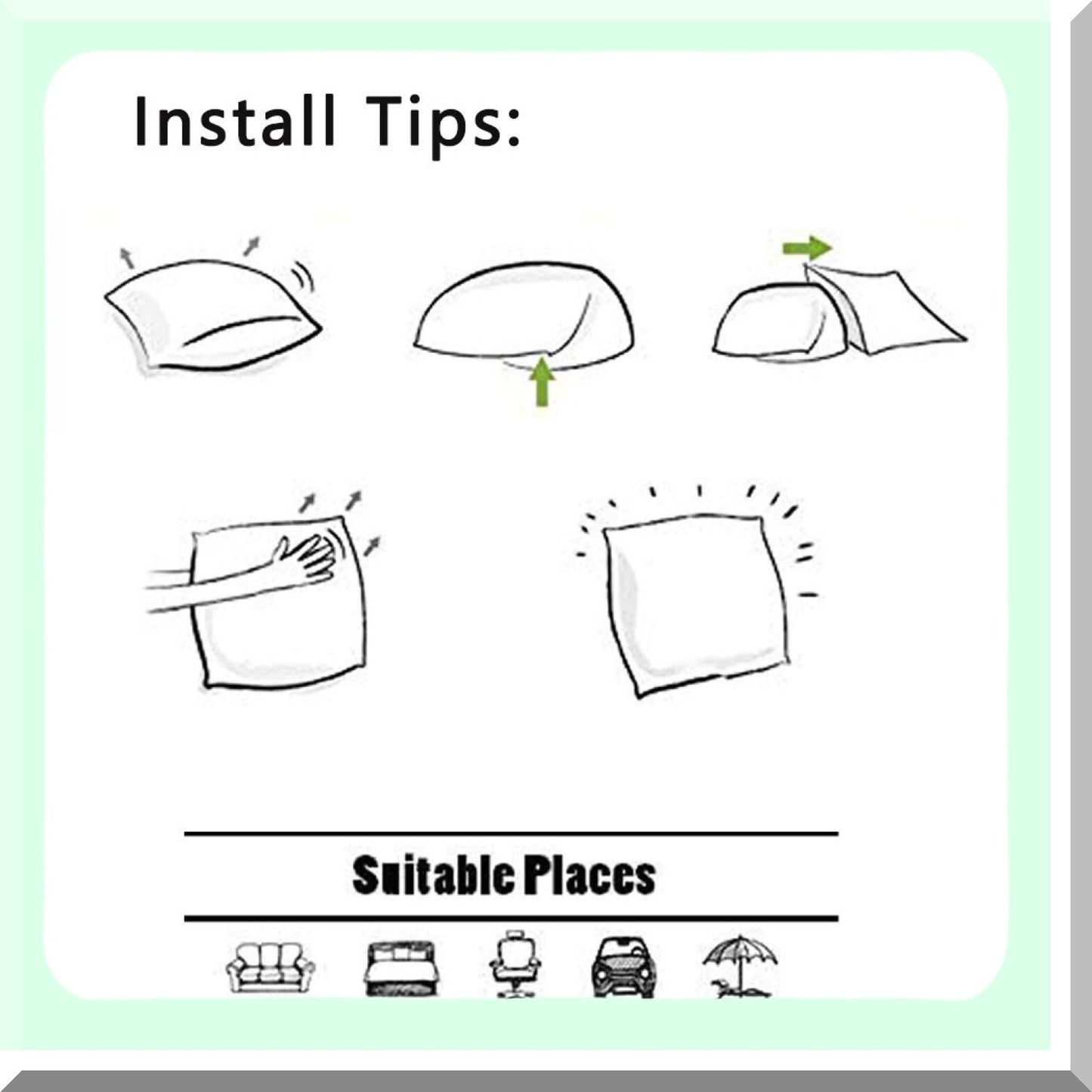 Animal Charm Cotton Linen Pillow Cover Set - Colorful Rabbit Design - Home Decor Cushion Cases for Sofa Couch - 18 x 18 Inch - Lovely Animals Theme