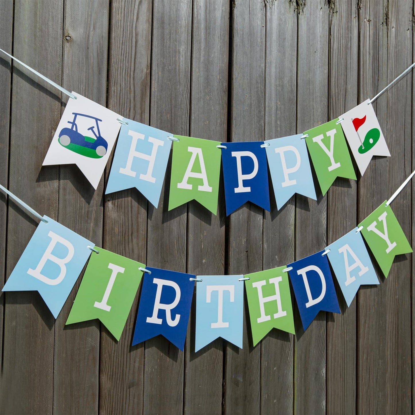 Golf Party Banner & Decorations Set - Swing into the Perfect Golf Themed Birthday Celebration with this Sporty Happy Birthday Kit!