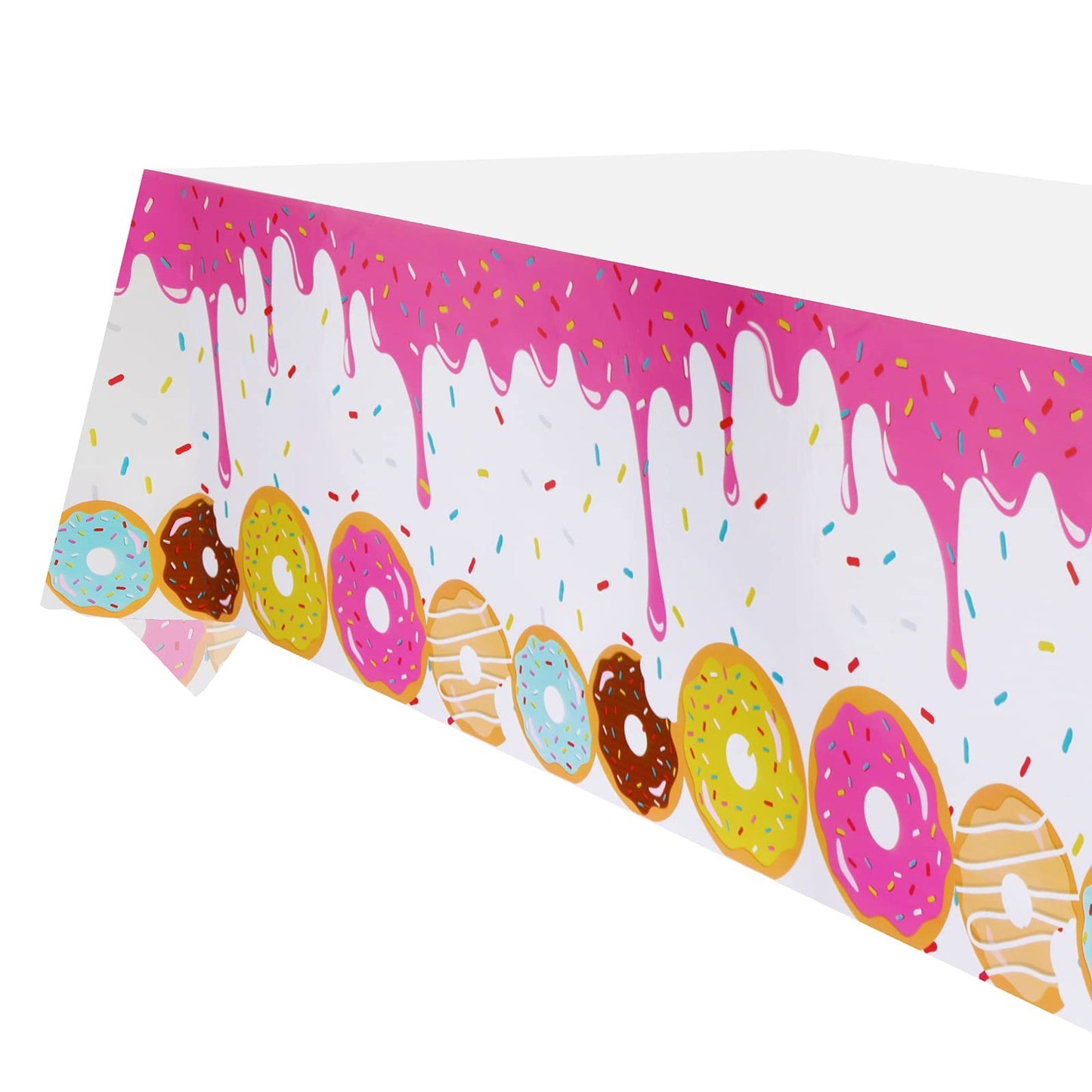 Donut Theme Disposable Table Covers for Parties