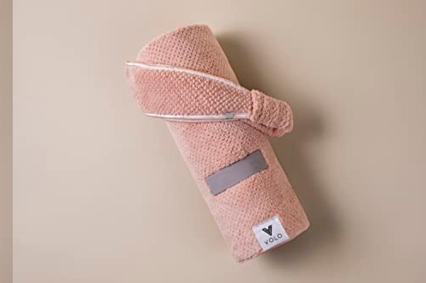 Cloud Pink Hero Hair Towel and Spa Headband Set