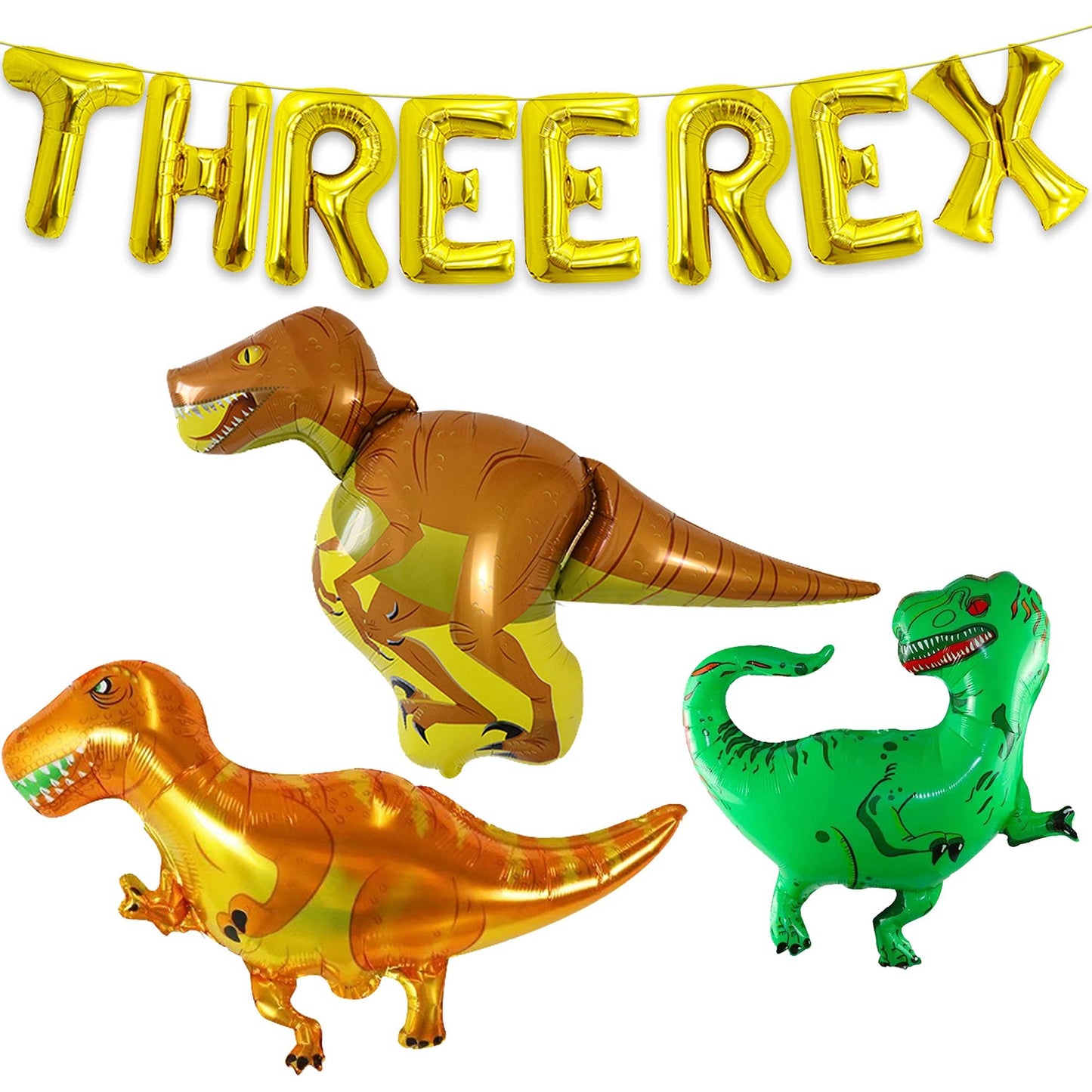 Dinosaur Balloons for Birthday Party Decorations