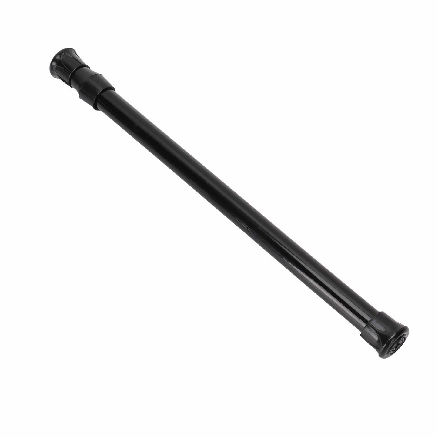 Adjustable Black Steel Curtain Rail 25-40 Diameter