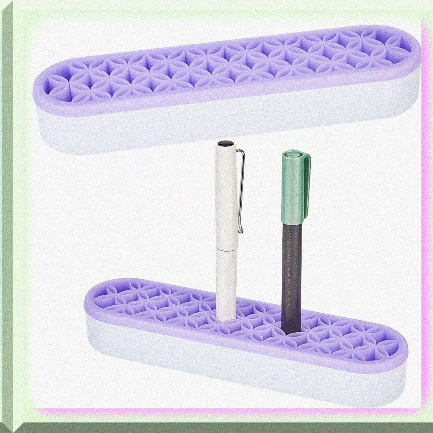 Silicone Desktop Organizer for Makeup Brushes and Tools
