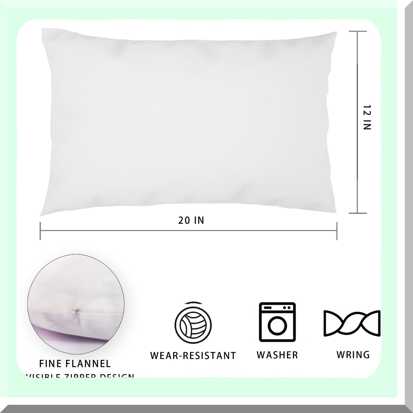 Funny Poker Pups Pillow Covers - Set of 2 | 12x20 Throw Pillow Covers | Decorative Dog Pillows for Bed | Unique Dog Gifts for Women | Poker Dogs Theme