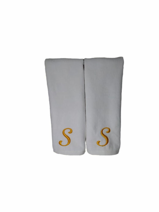 Personalized Monogrammed Towels Set of 2 11x18 Inches