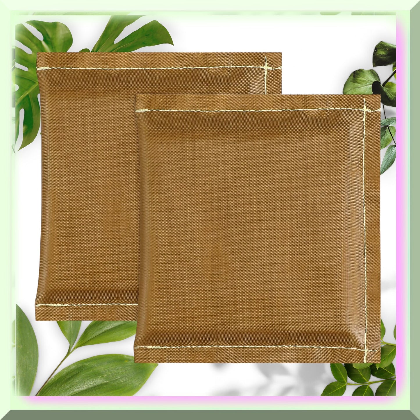 HeatPro Teflon Heat Resistant Pillow & Mat Set 2pcs