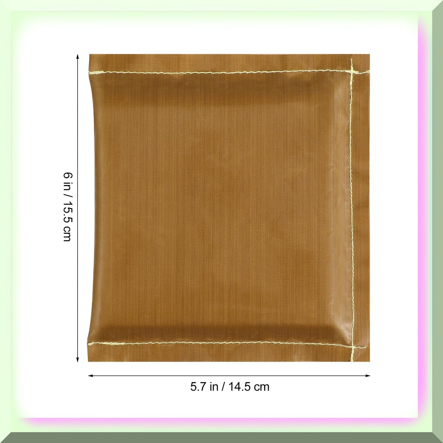 HeatPro Teflon Heat Resistant Pillow & Mat Set 2pcs