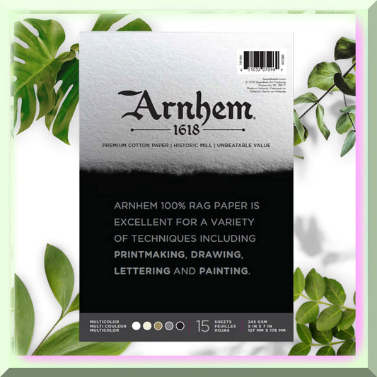 Colorful Impressions Print Pad 15 Sheets 5x7 Inches