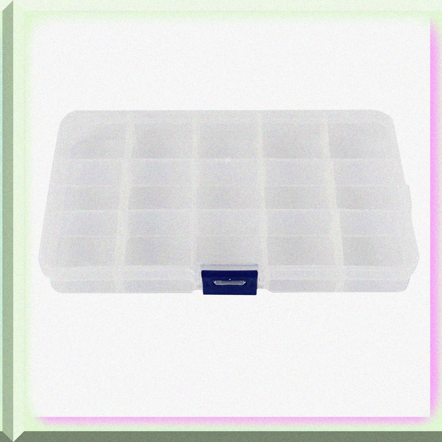 Plastic Jewelry Organizer Box 8pk 15 Compartments