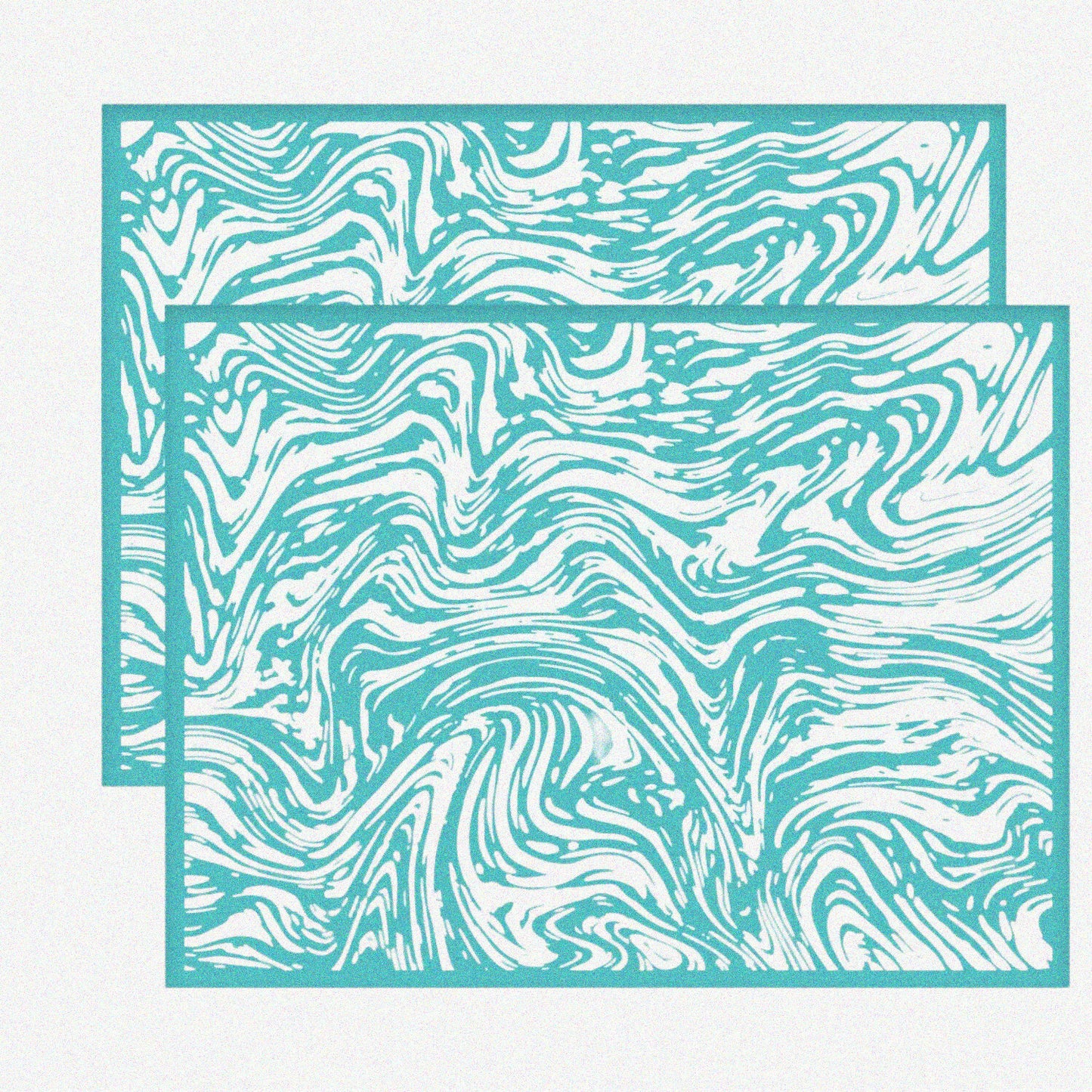 SilkPrintPro Marble Mesh Kit 2 Self-Adhesive Stencils