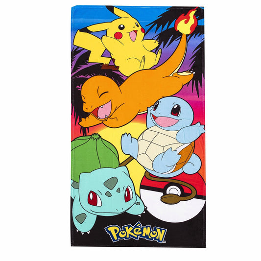 Pokemon Beach Towel 30" x 60" Sunset