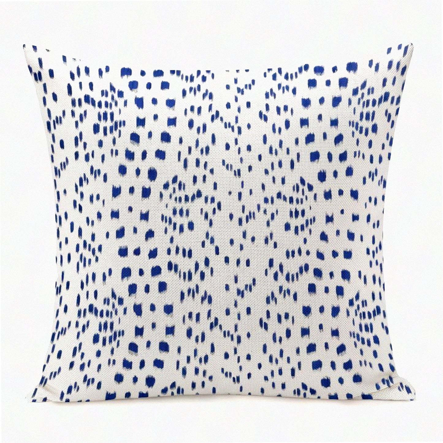 Blue Touches Modern Decorative Pillow Cover - 18"X18"