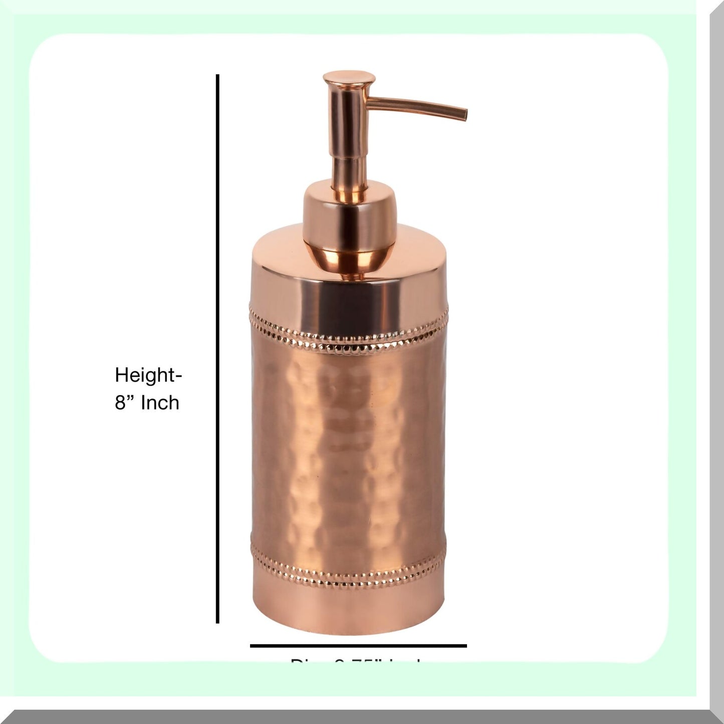 Copper Finish Bath Accessory Set, 4 Pieces
