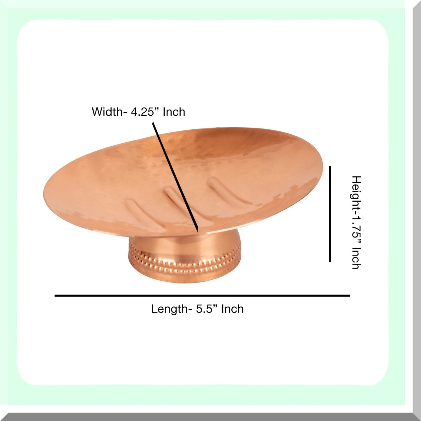 Copper Finish Bath Accessory Set, 4 Pieces