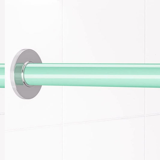Turquoise Shower Rod Cover 59 Inches