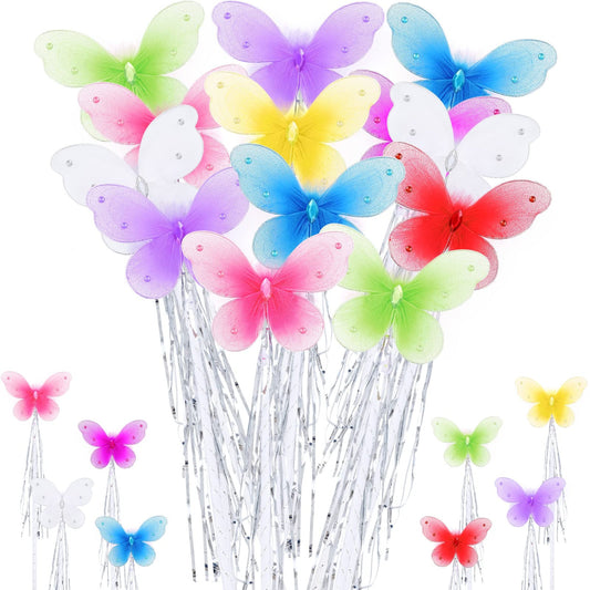 Butterfly Princess Wand Set for Girls Party Favors