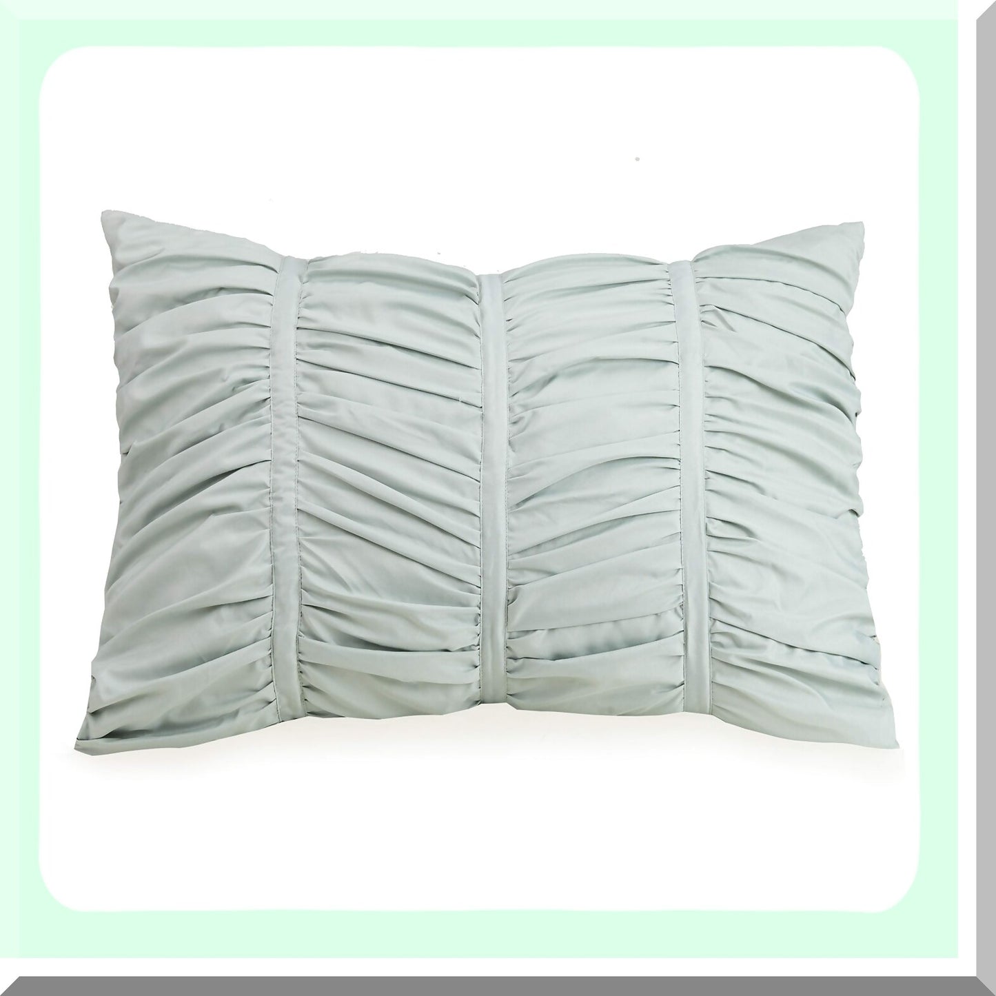 Blue Sky Serenity 3-Piece Comforter Set - Full/Queen - Soft Texture - Light Blue - Cozy Bedding - Relaxing Sleep - Bedroom Decor - Top Quality Materials - All Season Comforter - Machine Washable