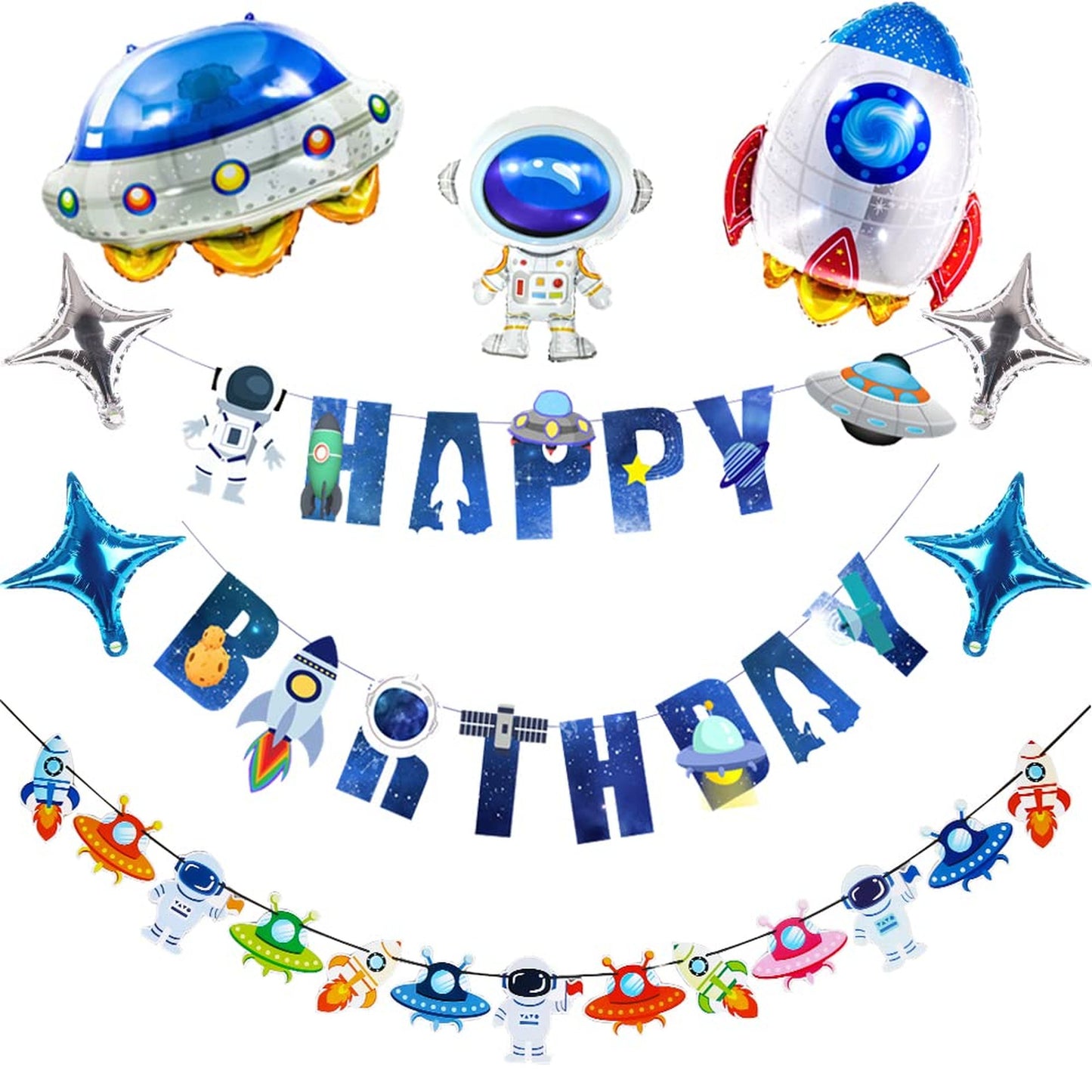 Outer Space Birthday Supplies for Kids and Parties