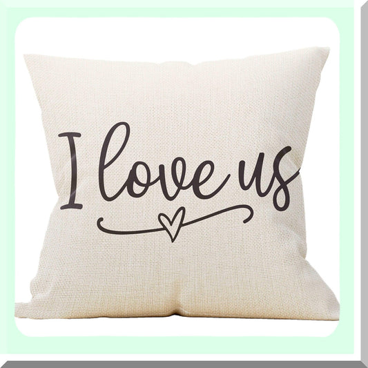 Love Nest Wedding Gift Set with Mr. and Mrs. Pillow Covers and Matching Mugs