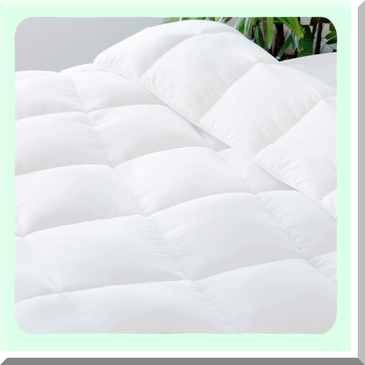 All-Season White Down Alternative Comforter - Box Stitched Duvet Insert for Kids, Teens, Adults - Queen Size Bedding - Cozy Comfort Sleep Solution