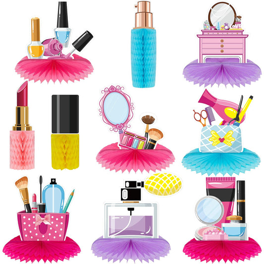 10 Pieces Spa Honeycomb Centerpieces for Party Decor