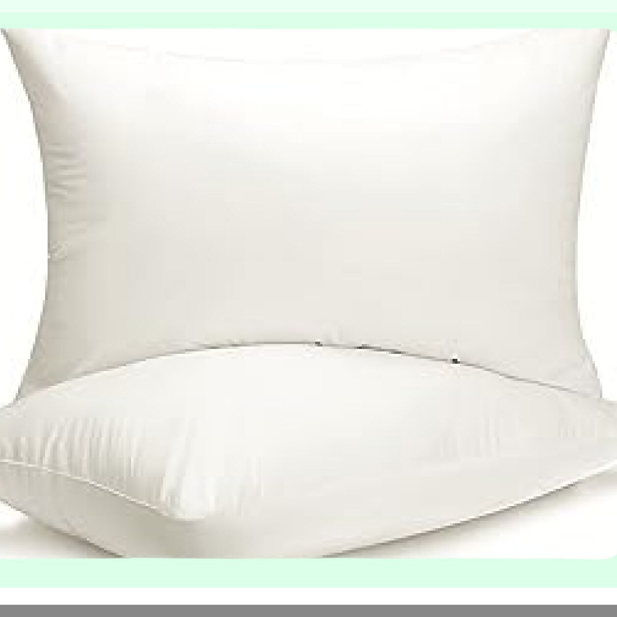 SleepWell Comfort Queen Pillow Set - 2 Pack Medium Density Pillows for Back, Side, and Stomach Sleepers - Soft and Supportive Bed Pillows