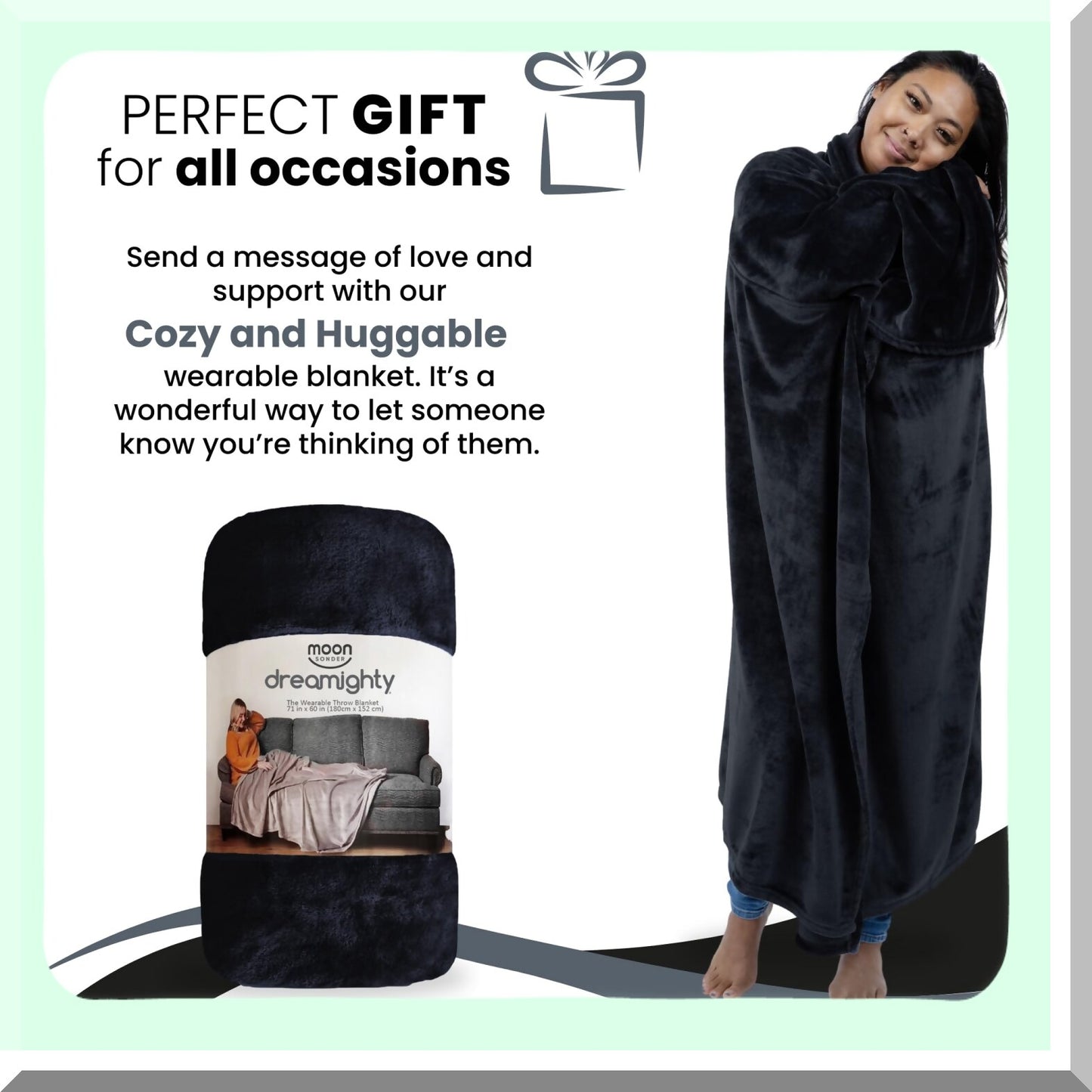CozySleeve Fleece Blanket - Ultimate Comfort for Moms & Dads