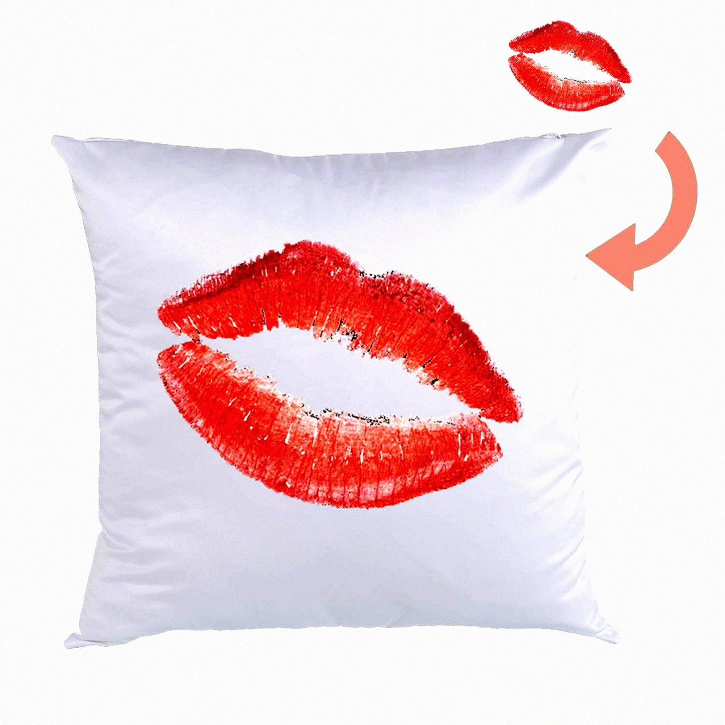 Sublimation Blank Pillowcase Set - DIY Printing Cushion Cover Kit for Sofa Decor, 8 PCS 16x16 White Polyester Throw Pillow Covers - Vinyl Project Supplies