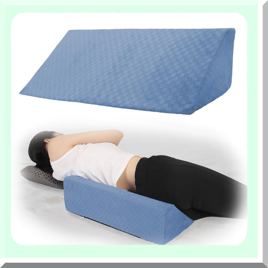 SleepEase Side Sleeper Body Wedge Pillow for Back Positioning