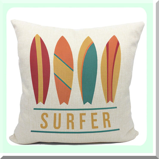 Surfside Vibes Decorative Pillow Collection 18x18