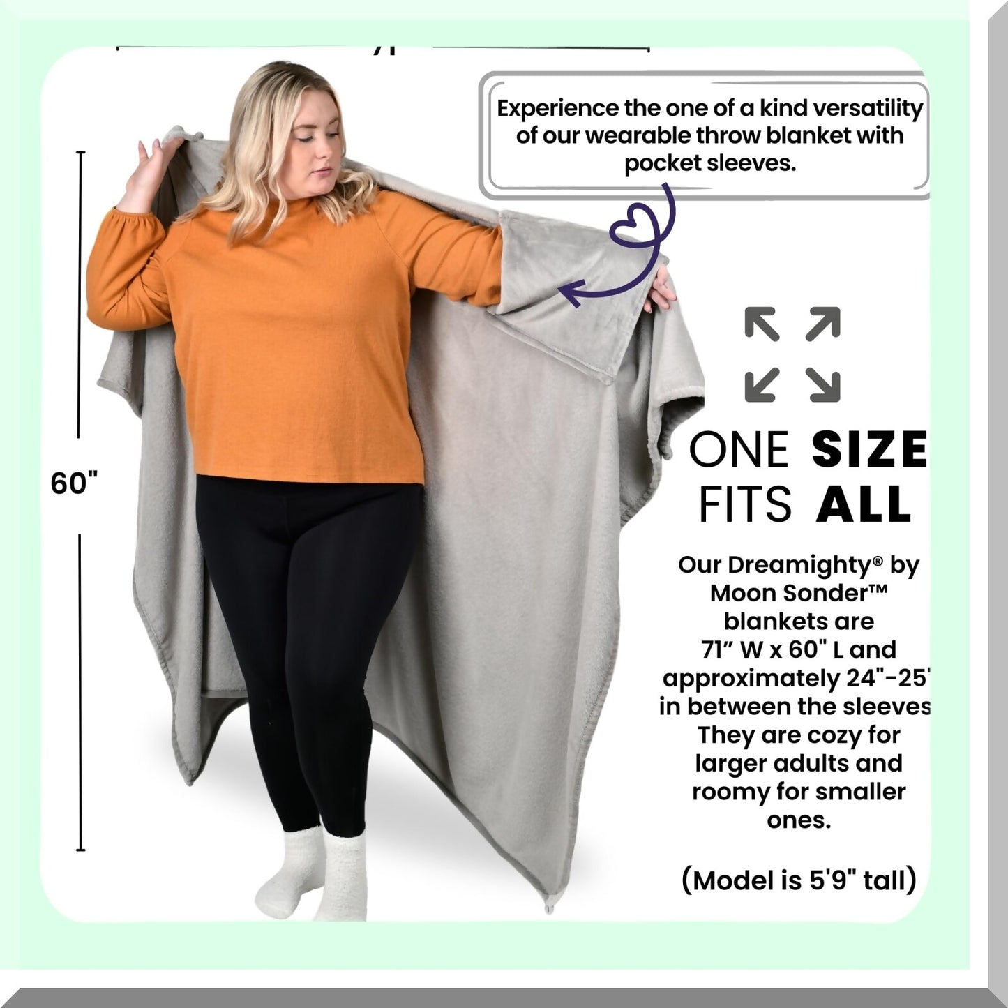 CozySleeve Fleece Blanket: The Ultimate Soft and Warm Gift for Moms, Dads, and Loved Ones