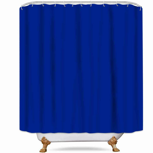 Blue Shower Curtain 72x72 Inches Polyester Washable