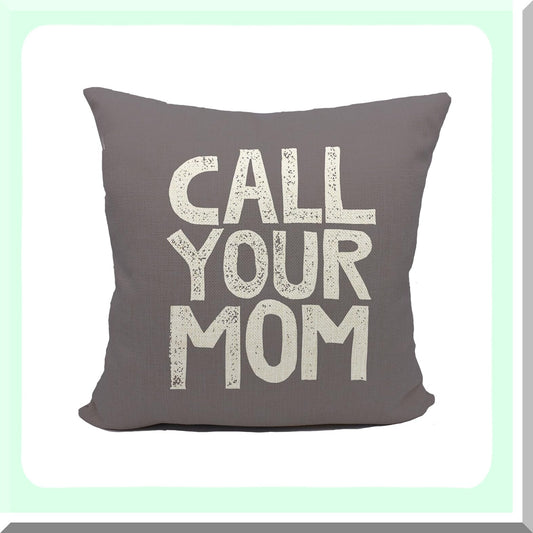 Mom's Love Funny Pillow Cover for Daughter and Son