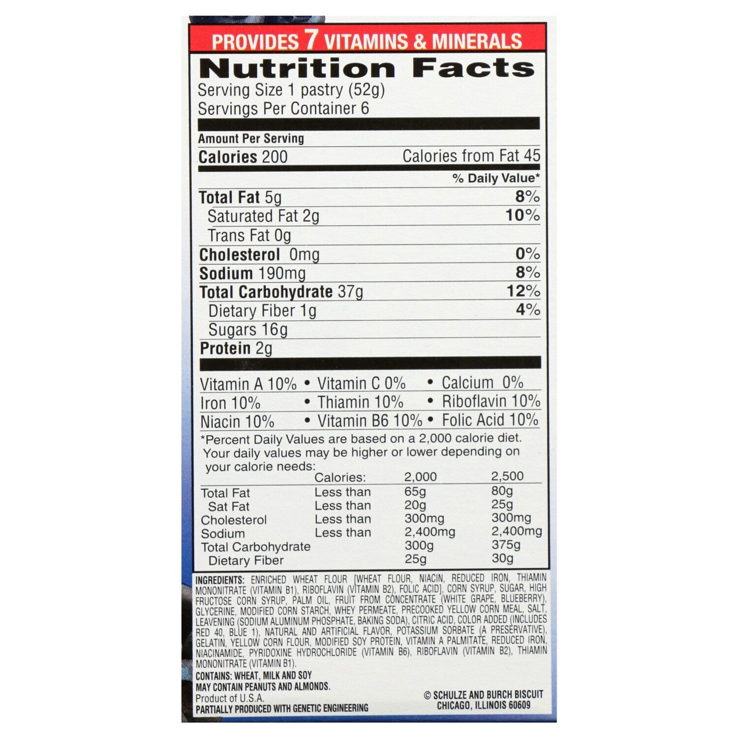 Toast'em Pop-Ups Frosted Blueberry Fruit Pastries, 11-oz. Boxes (Pack of 12)