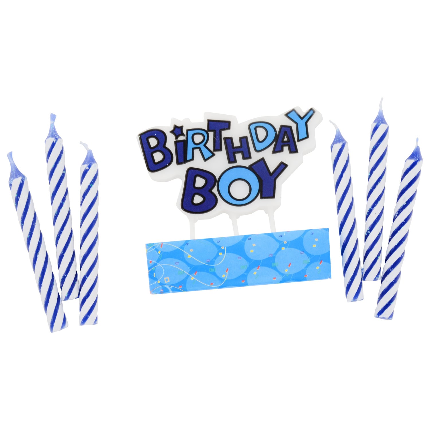 Colorful Birthday Decorative Candle Sets, 7-ct. Packs (Pack of 48)