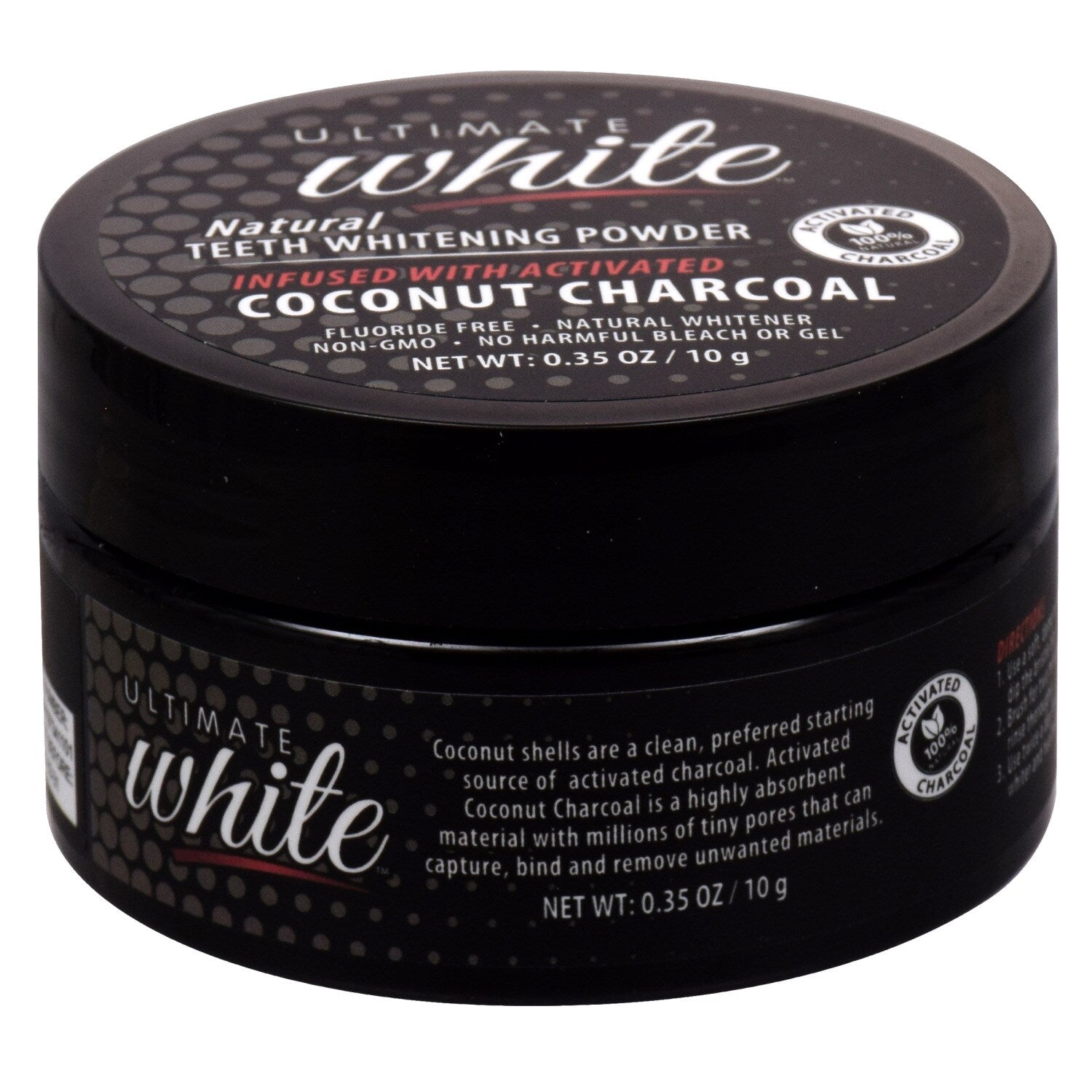 Ultimate White Natural Teeth Whitening Powder, 0.35-oz. Tubs (Pack of 24)