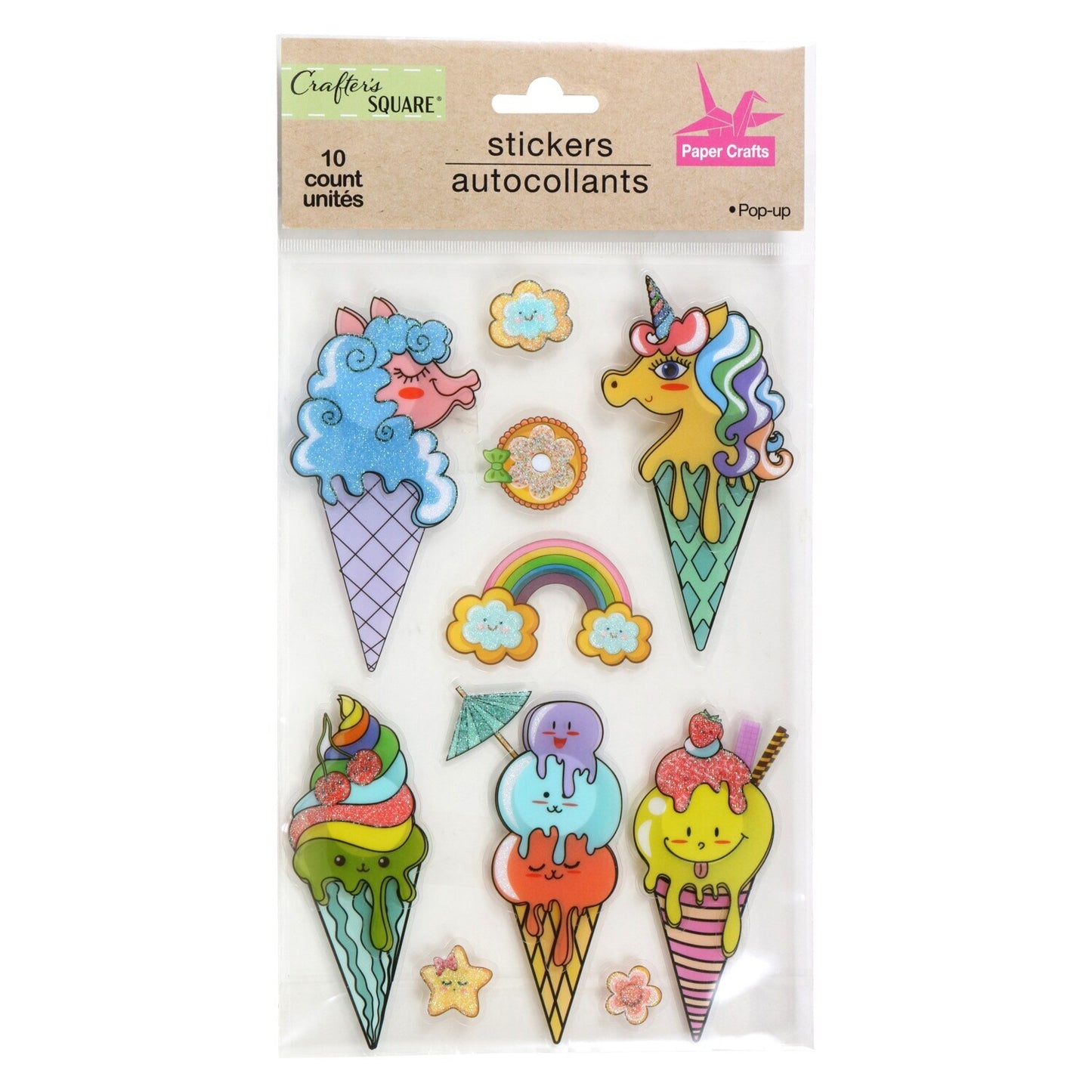 Crafter's Square Handmade Stickers, 8.25x5.625-in. Sheets (Pack of 36)