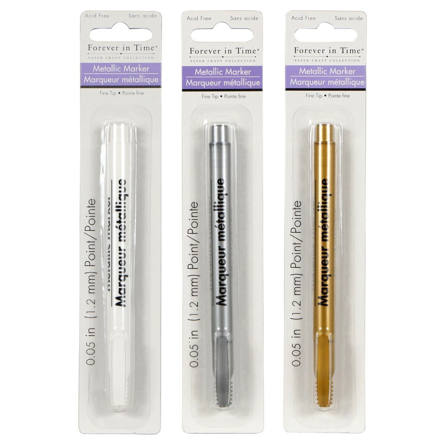 Forever in Time Metallic Markers (Pack of 36)