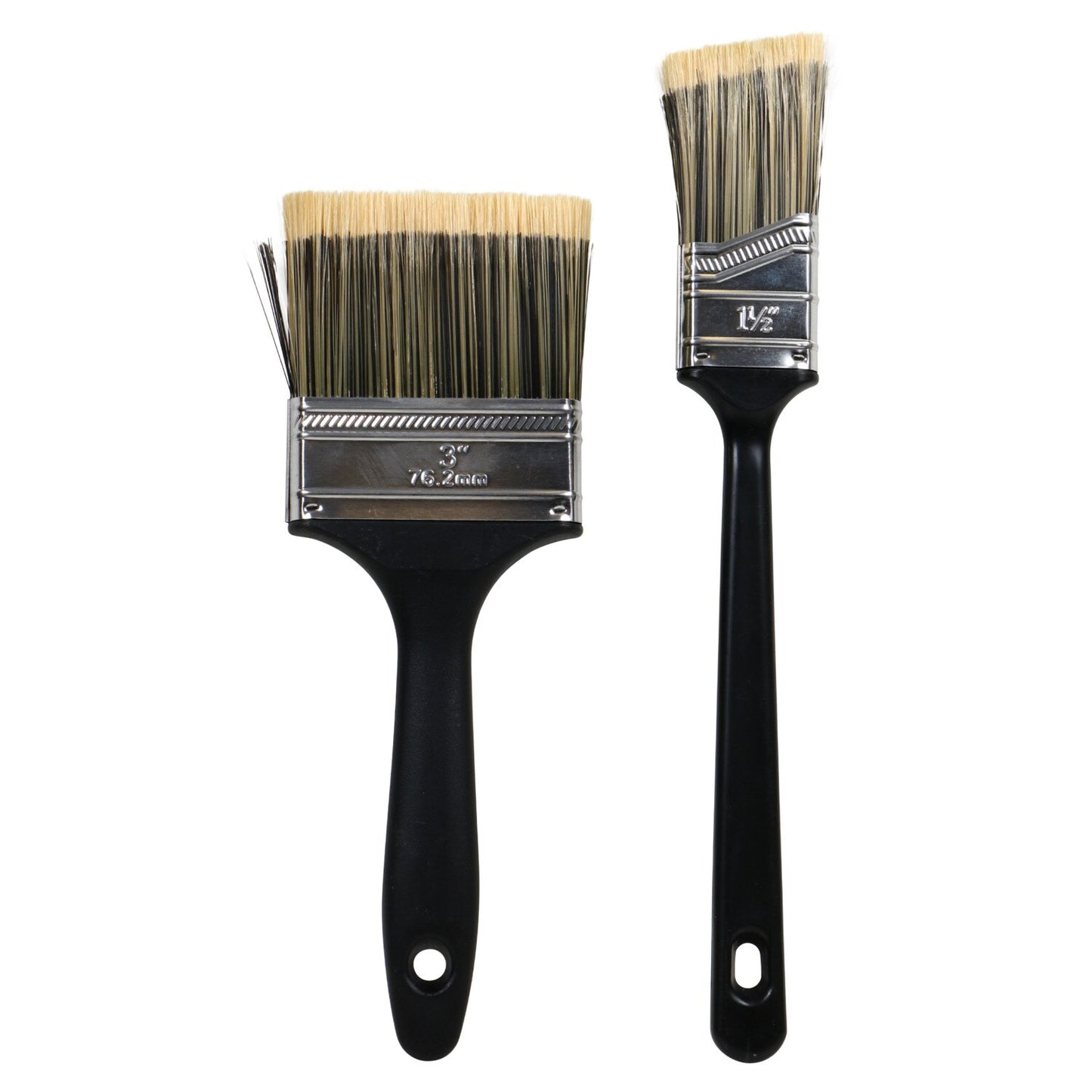 Tool Bench Paint Brushes with Plastic Handles, 2-ct. Packs (Pack of 24)