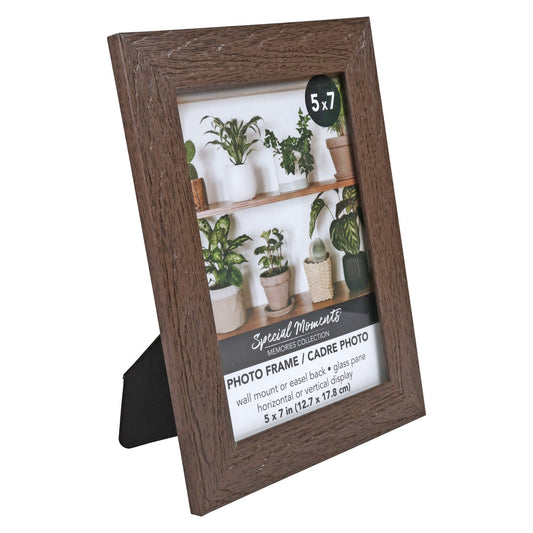 Special Weathered Wood Grain Picture Frames, 5x7 in. (Pack of 12)