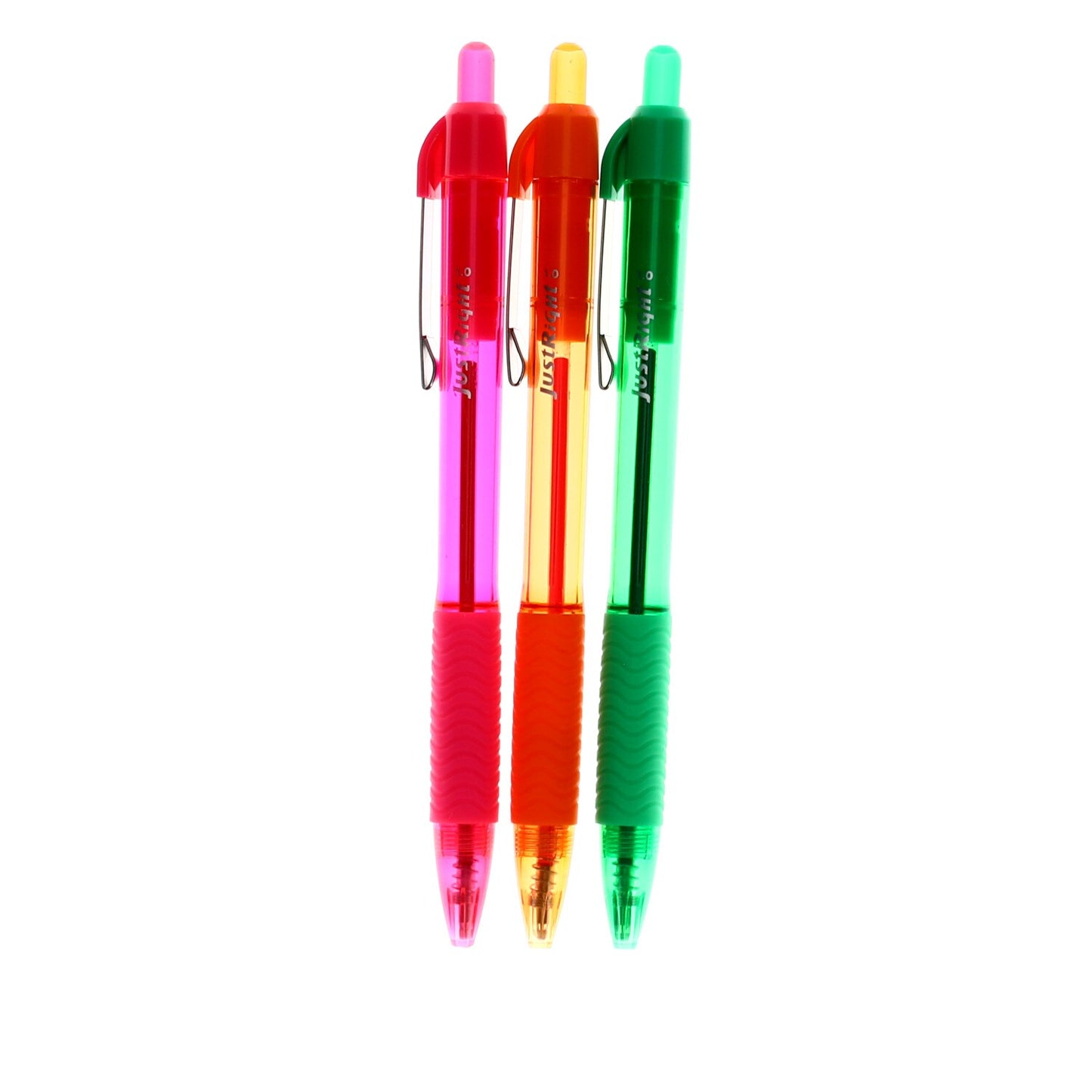 Inc. Just Right Retractable Hybrid Black Ink Pens, 3-ct. Packs (Pack of 36)
