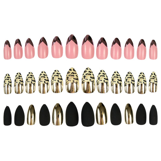 Sassy & Chic Metallic Stiletto Fashion Nails, 12-pc. Packs (Pack of 36)