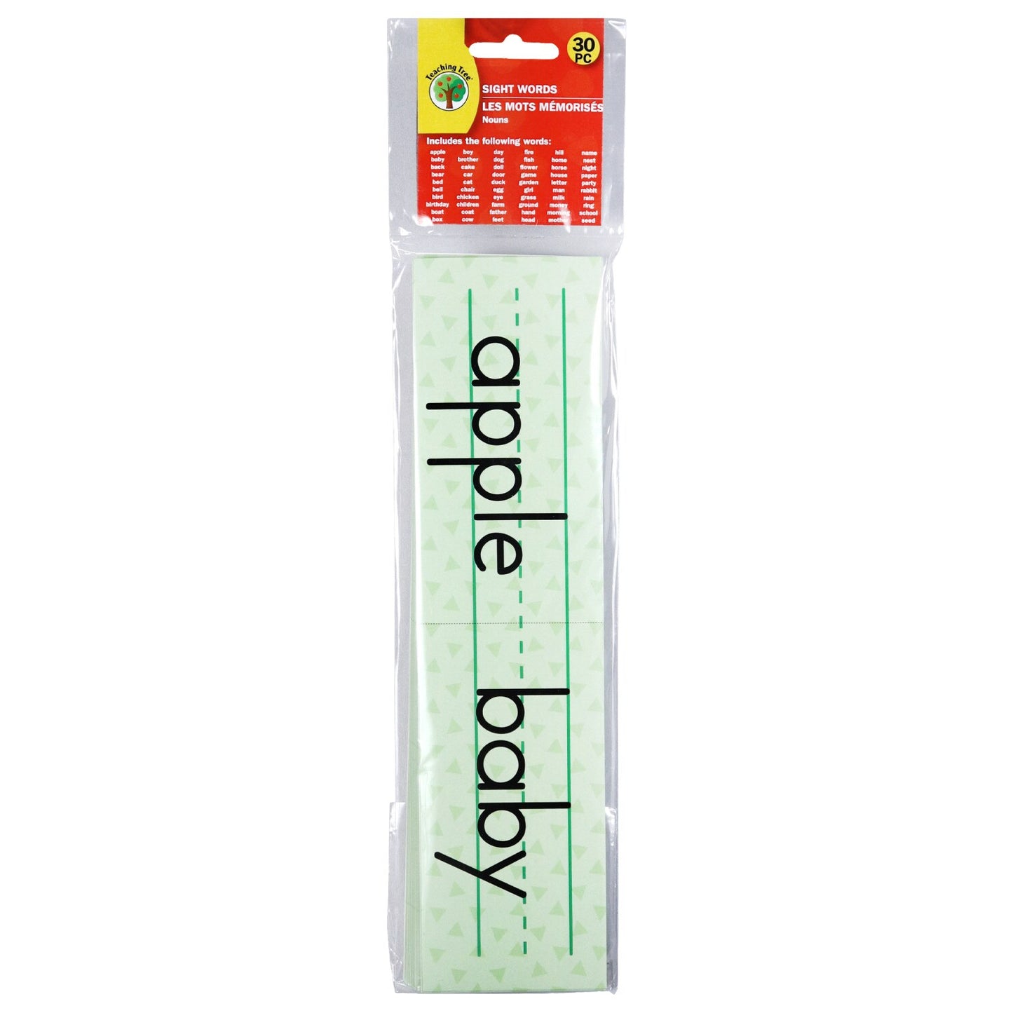 Teaching Tree Classroom Labels & Sight Word Strips, 10x2.5 in. (Pack of 24)