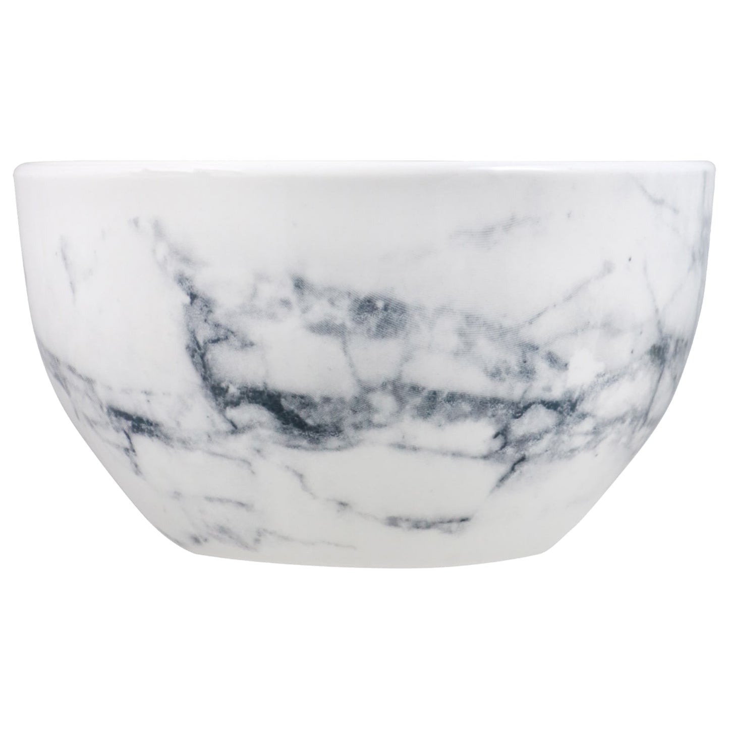 Gray Marble Printed Stoneware Bowls, 5.5x2.875 in. (Pack of 6)