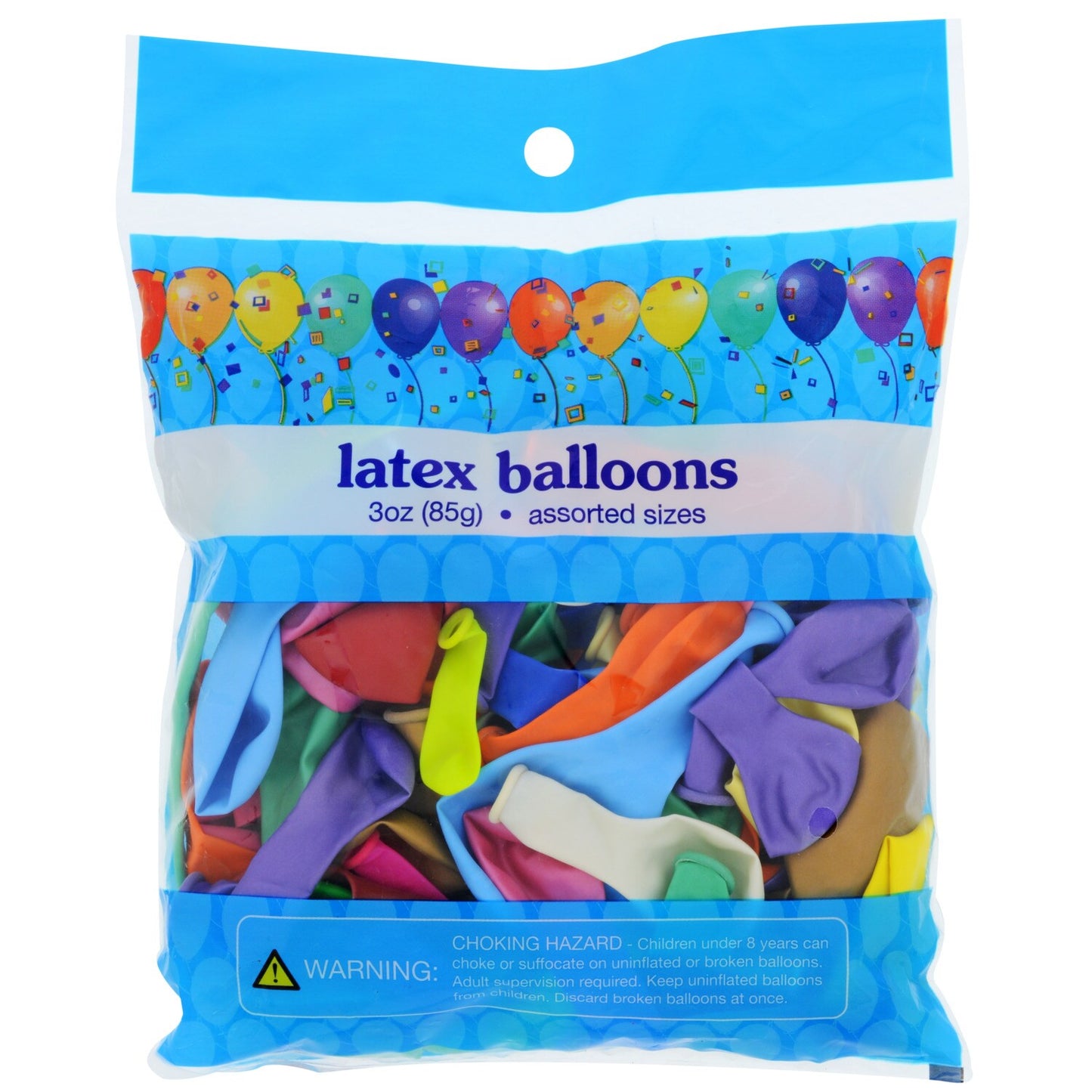 Fun Shapes Latex Balloons, 3-oz. Bags (Pack of 24)