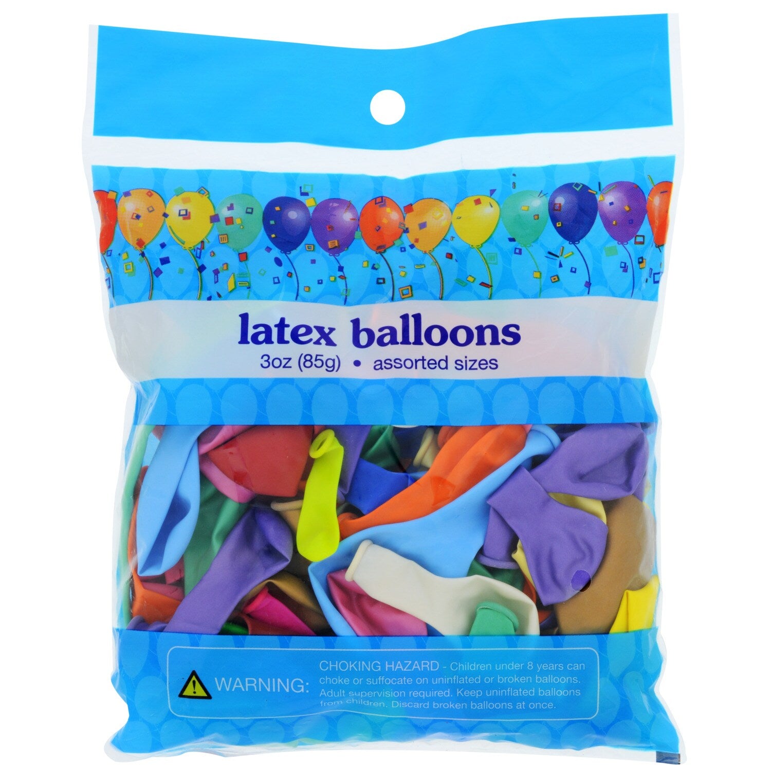 Fun Shapes Latex Balloons, 3-oz. Bags (Pack of 24)