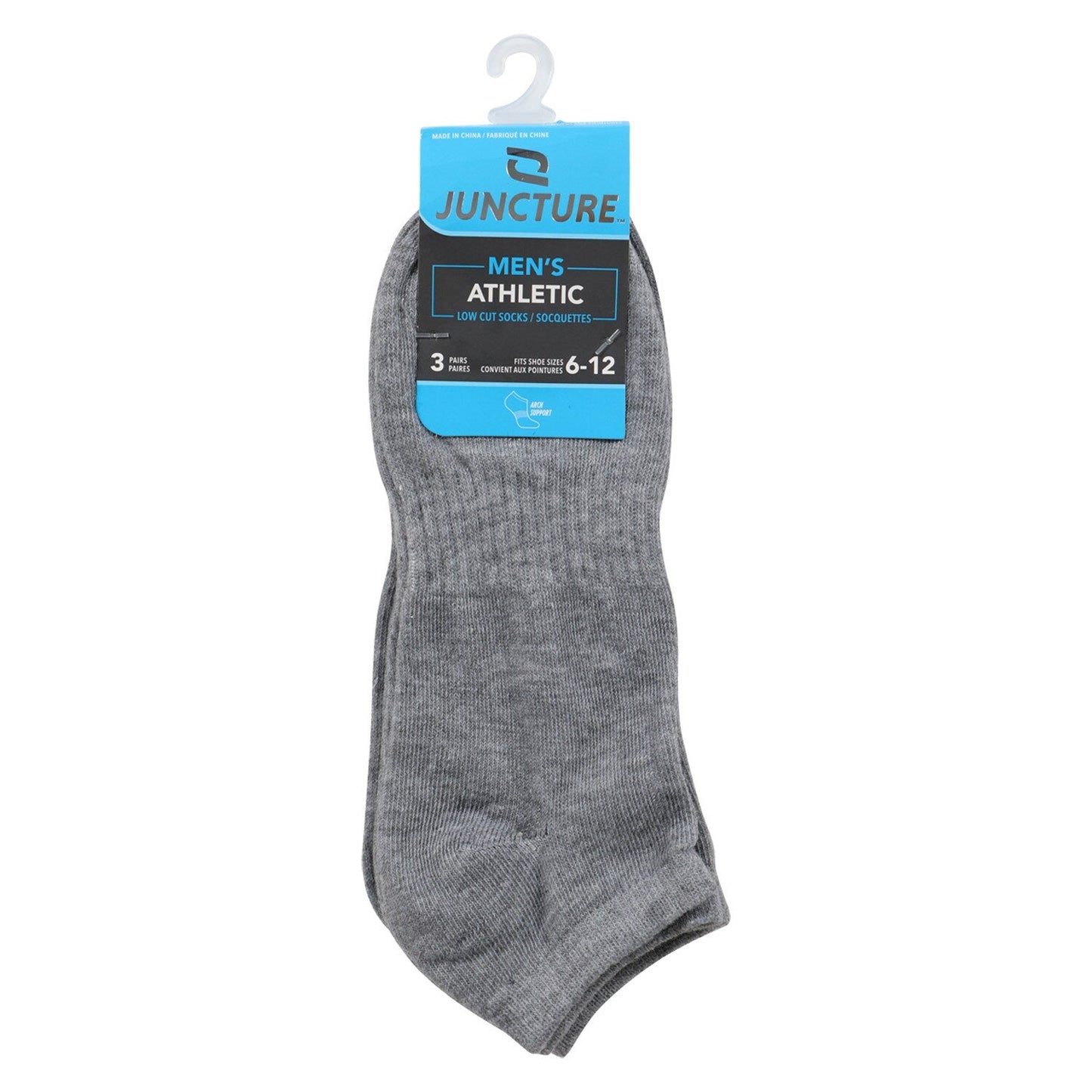 Juncture Men's Low-Cut Athletic Socks, 3-ct. Packs (Pack of 48)
